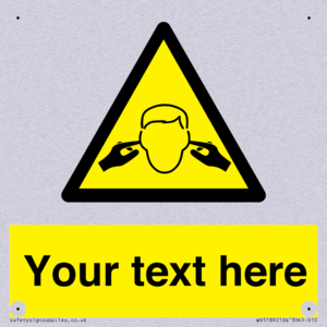 Custom Noise Hazard Sign